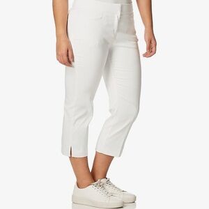 PGA Tour Women’s 22” Tech Capri Golf Pants Comfort Stretch Waistband Size 10 NWT